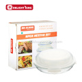 Glass Round Plate with Airtight Cover for Baking